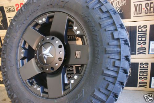 18 Rockstar Rockstars Ford F 250 350 Nitto Wheels Rims