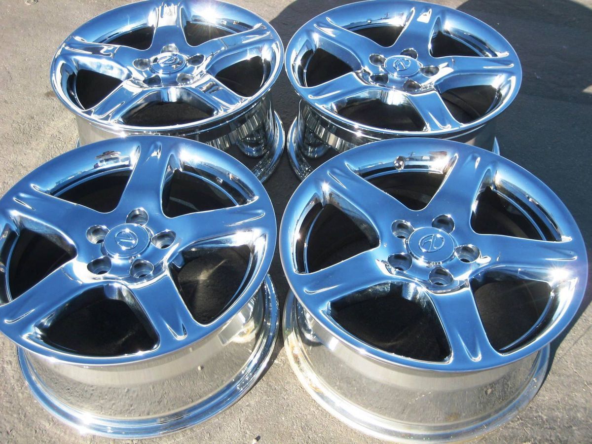 GS430 Camry GS300 IS300 ES330 ES350 Chrome Wheels Rims Set of 4