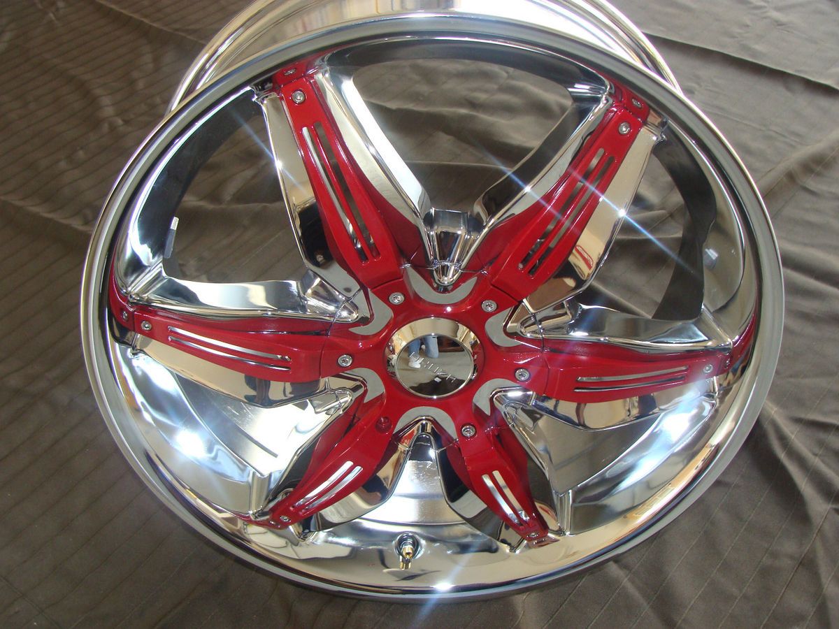 Wheels Rims Akuza Road Concepts Rissa Model 824 18 Chrome Wheels