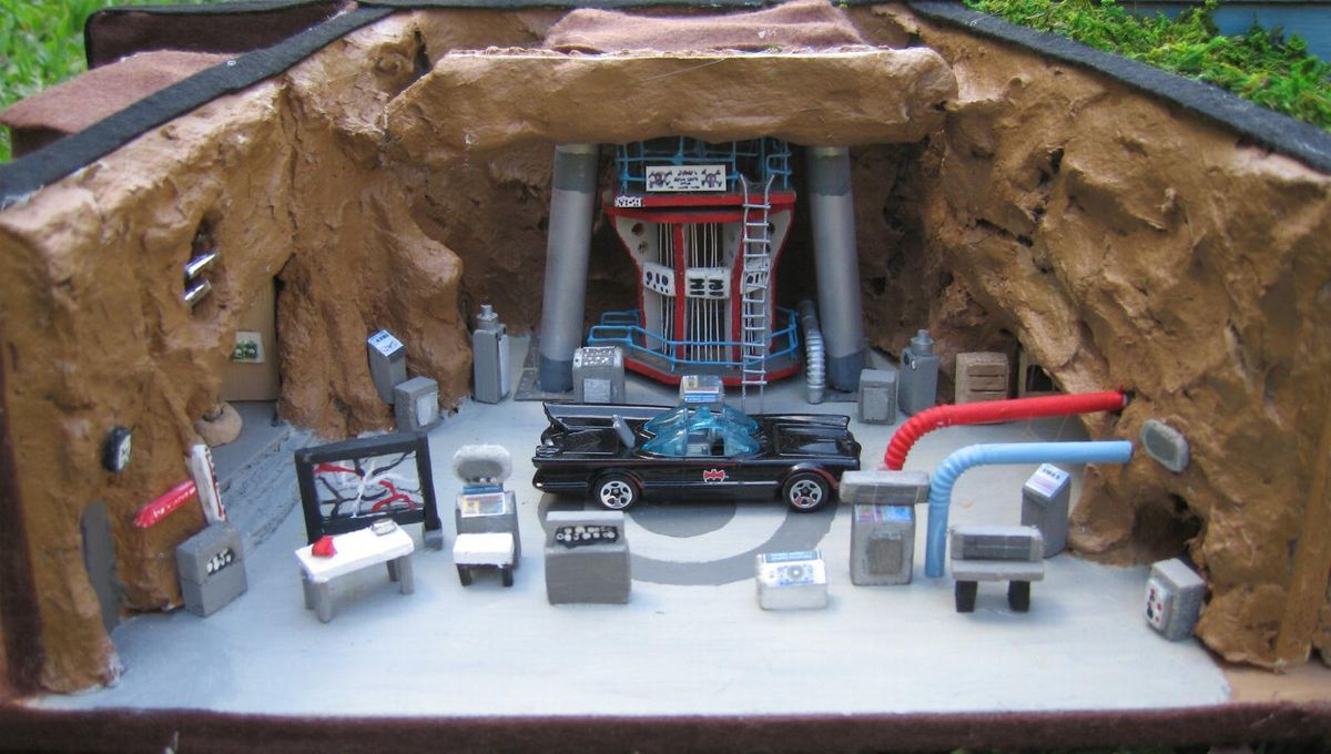 Batman Batcave Diorama The 1966 TV Series