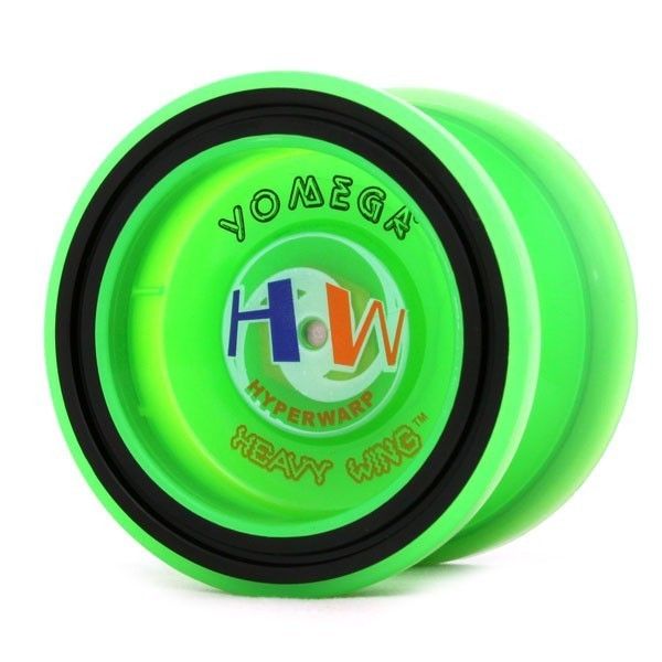 Yomega Hyper Warp Heavy Wing YoYo Green 2 Xtra String