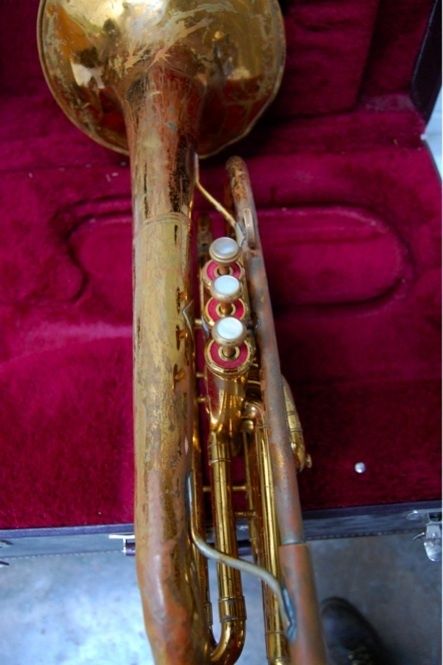 King 1130 Marching Trombone Flugabone Flugelbone