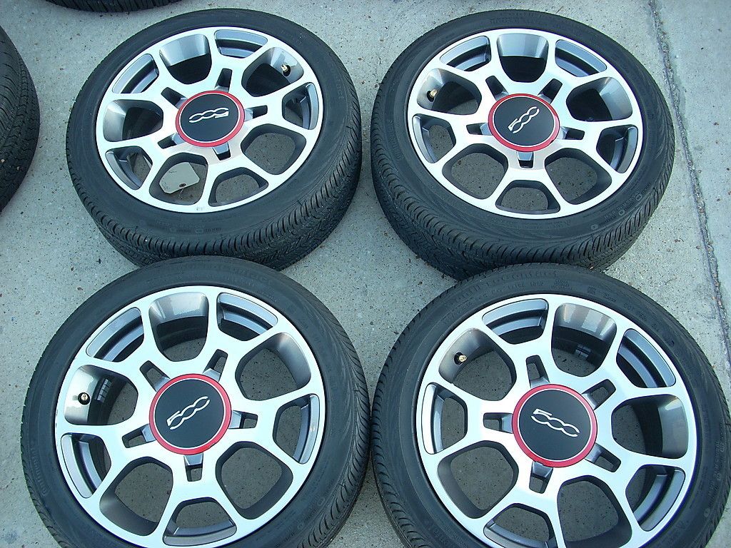 fiat 500 oem wheels